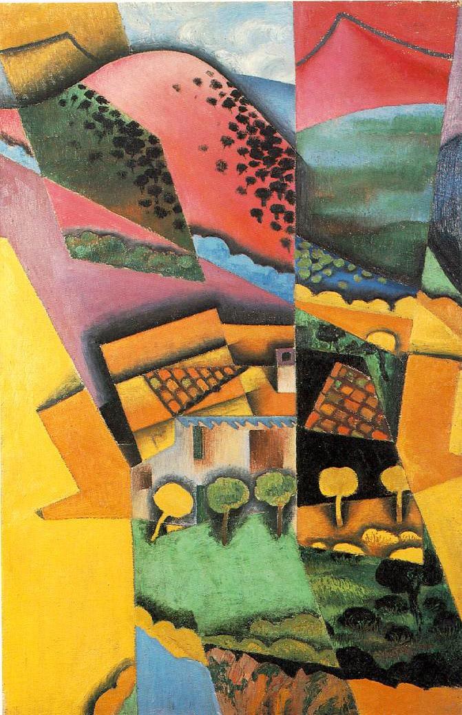 Juan Gris Landscape at Ceret